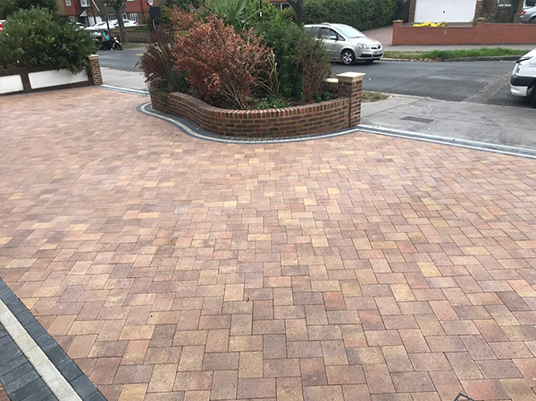 Block paving driveway in Chislehurst